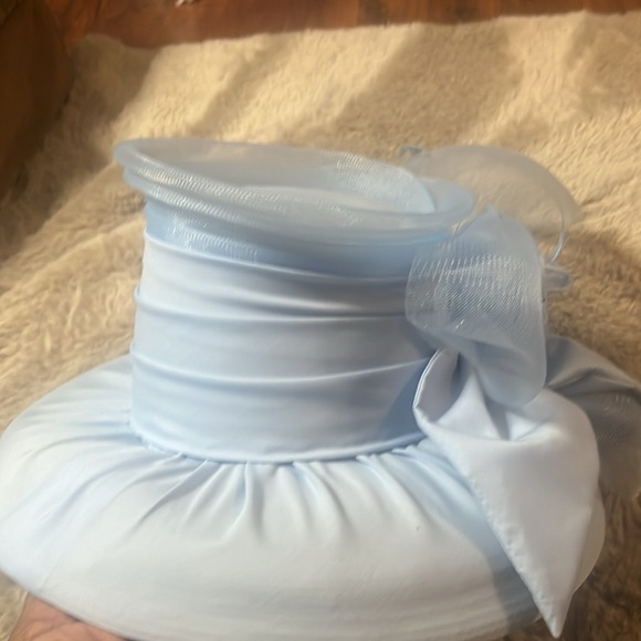 Donna Vinci Couture light blue church, fashion hat main image 4